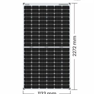 Talli Solar – 545Wp 144Cells 24 Volts Framed Dual Glass Mono PERC Bifacial Solar Module