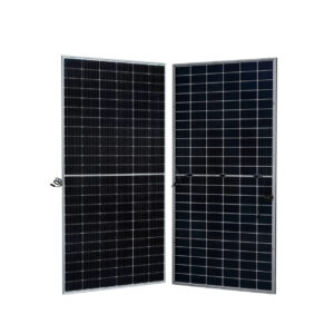 Talli Solar – 575Wp 144Cells 24 Volts TOPCON N-Type Framed Dual Glass Bifacial Non-DCR Solar Module