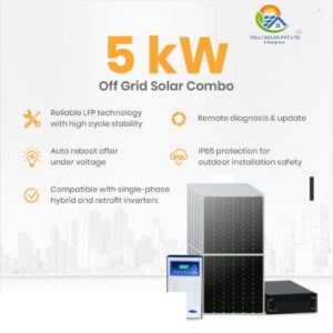 Talli Solar-5 kW Off-Grid Solar Combo