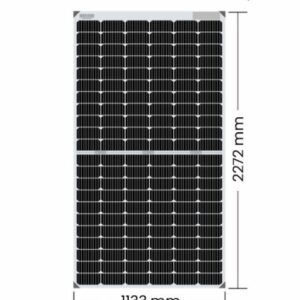 Talli Solar – 545Wp 144Cells 24 Volts Framed Dual Glass Mono PERC Bifacial Solar Module